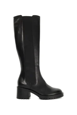 'Tessia' Leather Knee High Boots