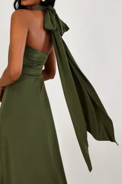 'Thea' Twist Me Tie Me Maxi Dress
