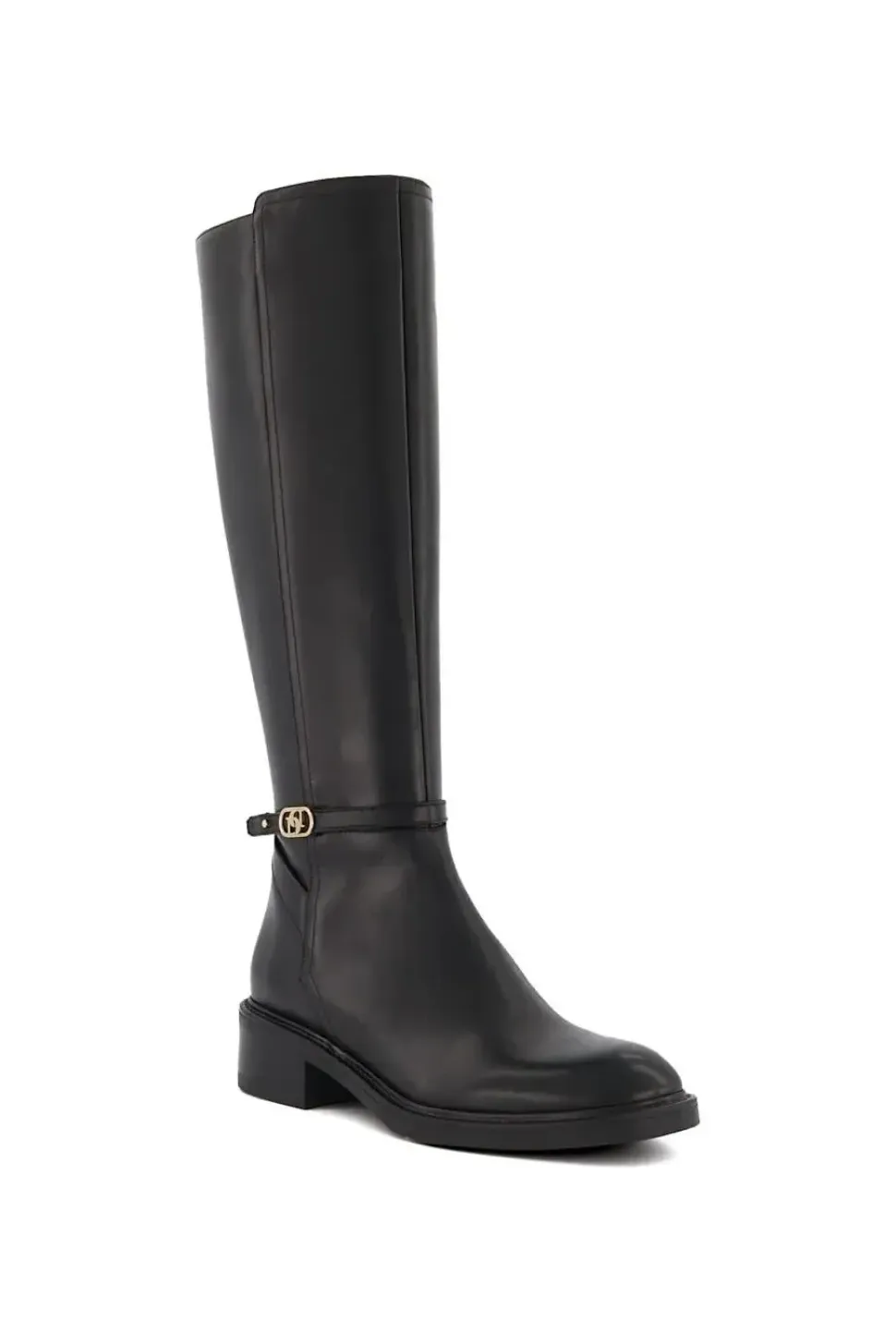 'Tia' Leather Knee High Boots