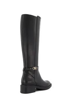 'Tia' Leather Knee High Boots