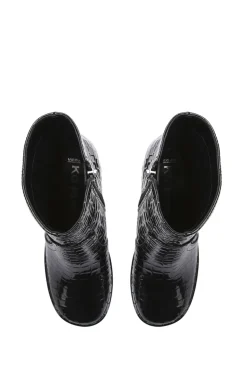'Timber' Croc Print Boots