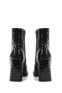 'Timber' Croc Print Boots