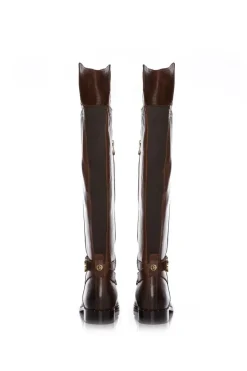 'Tori' Leather Over The Knee Boots