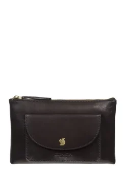 'Treasure' Leather Clutch Bag