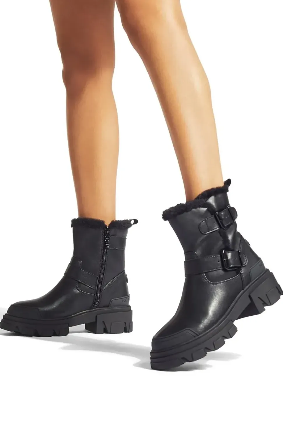 'Trekker Warm Biker' Boots