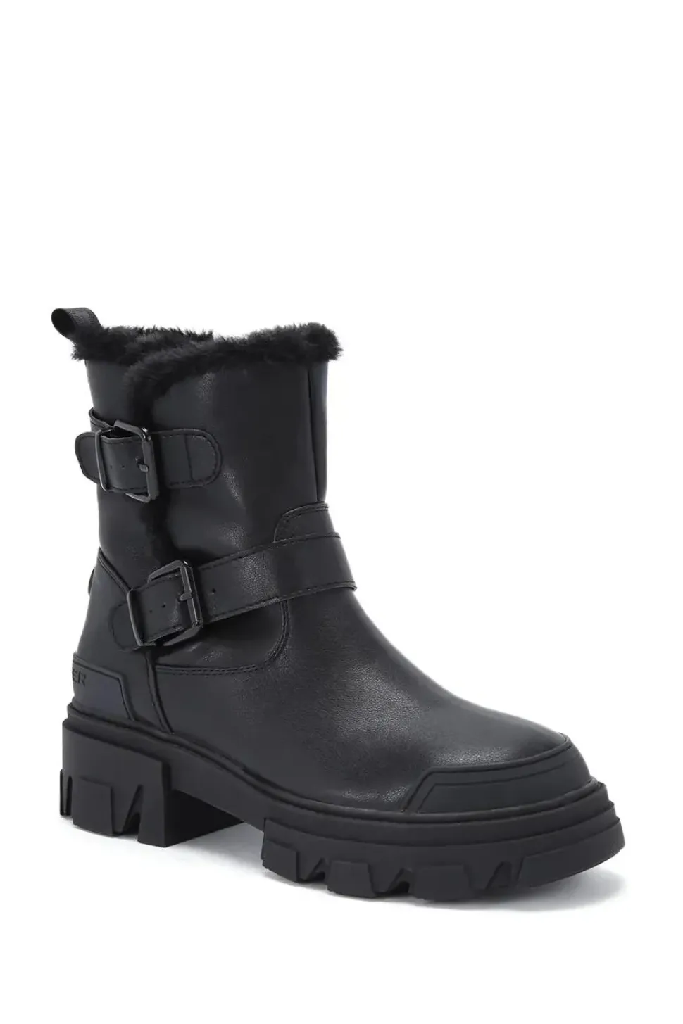 'Trekker Warm Biker' Boots