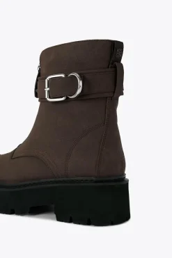 'Trick Zip' Suedette Boots