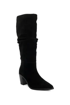 'Troubles' Suede Calf Boots