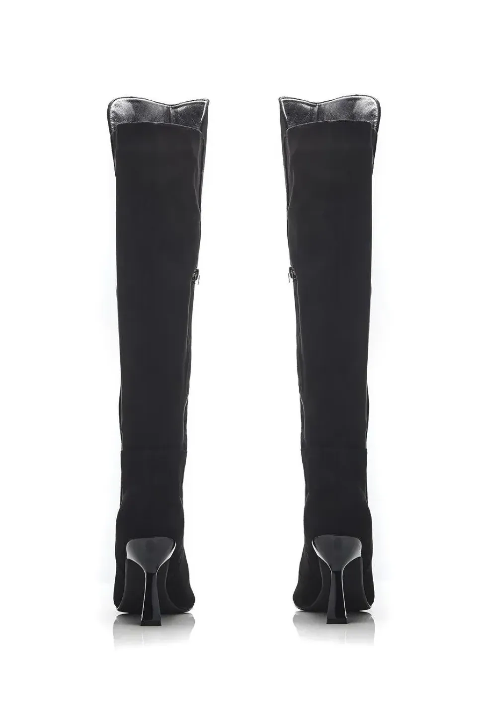 'Ursa' Alcantara Heeled Boots