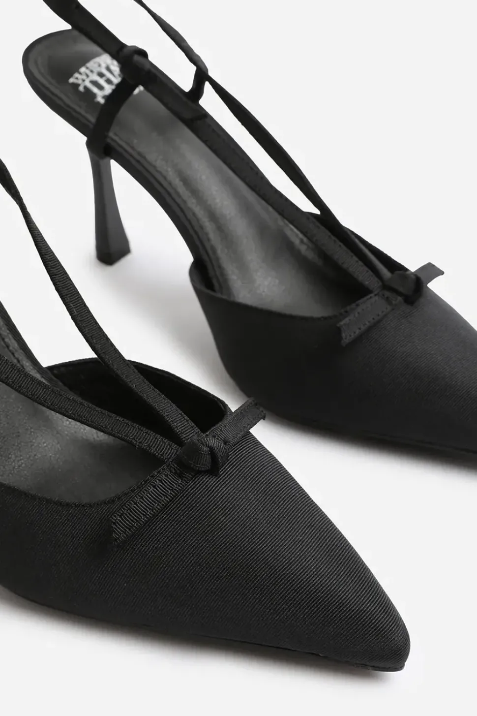 'Vera' Wide Fit High Heel With Pointed Toe And Strap Detail