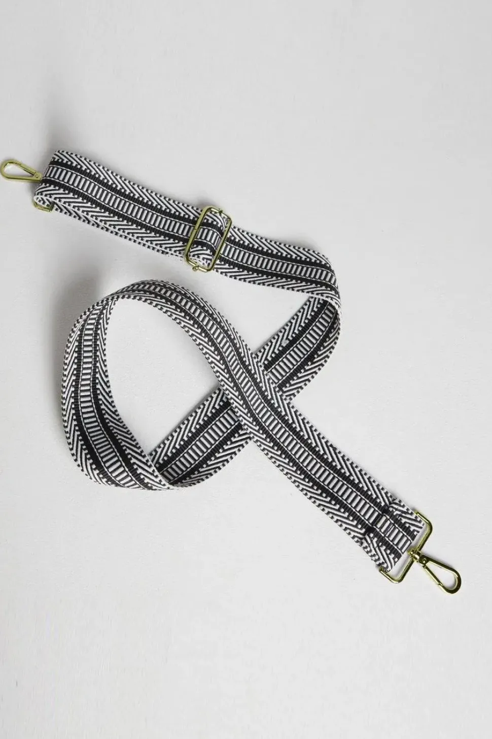 'Verona' Crossbody Tassel Bag With Aztec Strap