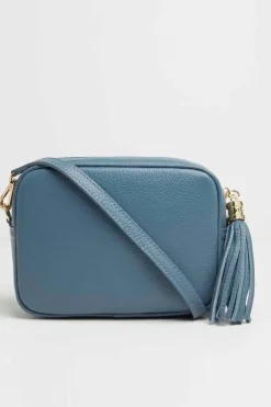'Verona' Crossbody Tassel Bag with Aztec Strap