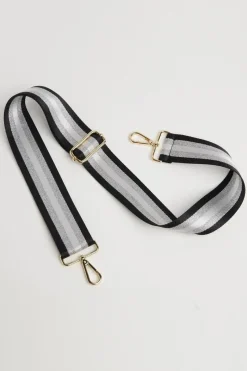 'Verona' Crossbody Tassel Bag with Dark Leopard Strap