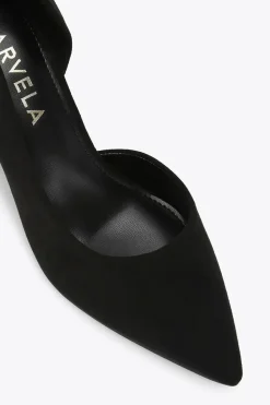 'Violet' Fabric Heels