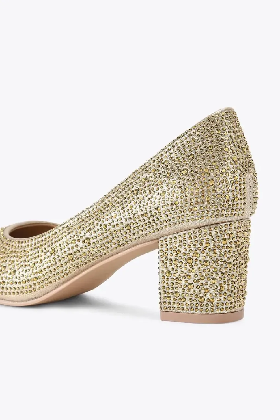'Violet' Fabric Heels