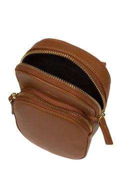 'Violet' Nappa Leather Cross Body Phone Bag