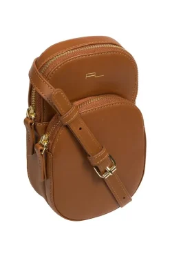 'Violet' Nappa Leather Cross Body Phone Bag