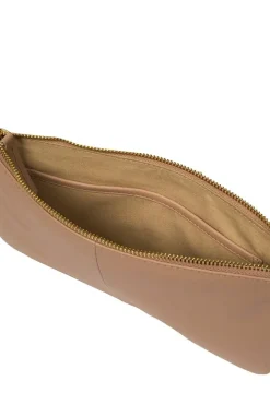 'Wilmslow' Nappa Leather Clutch Bag