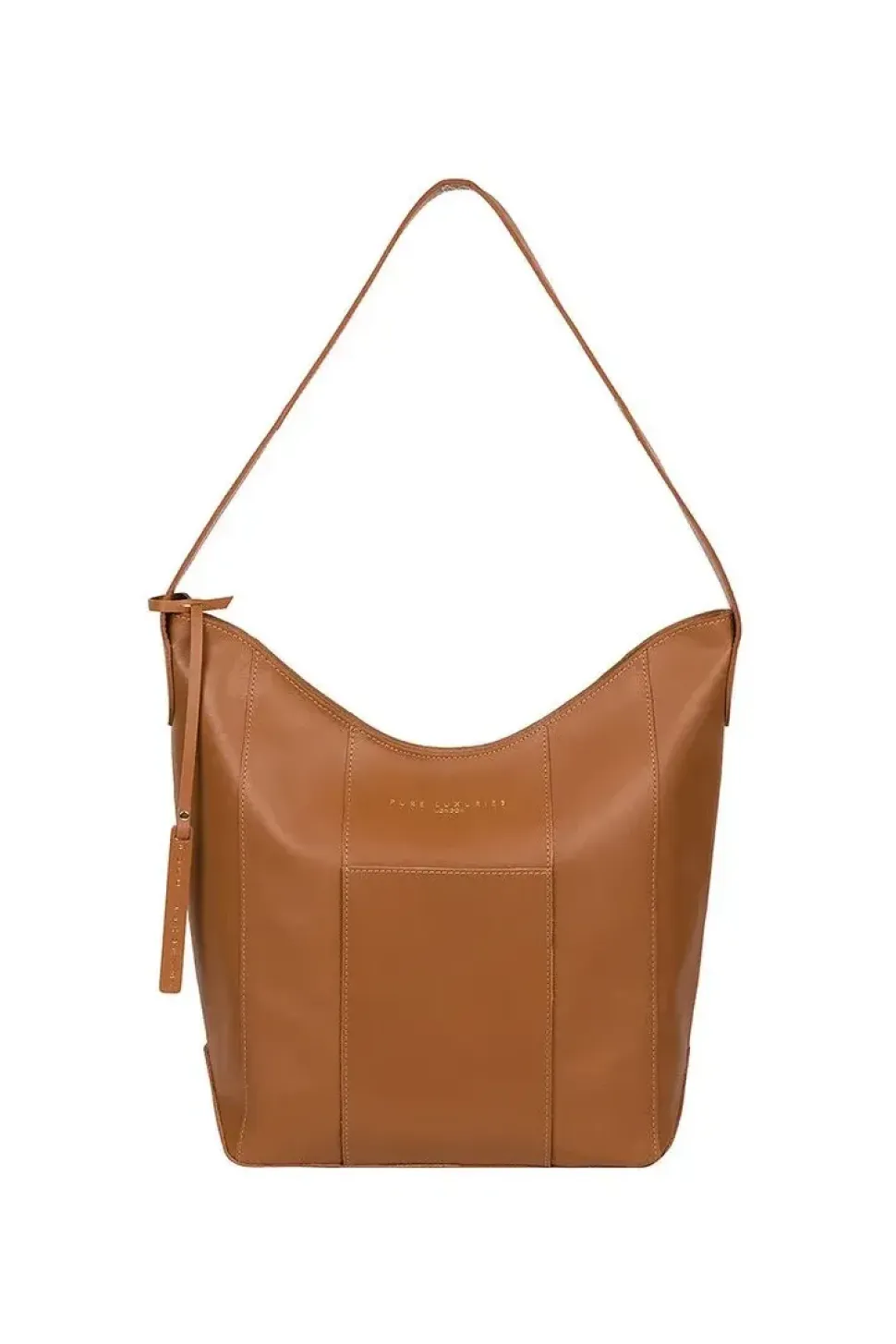'Winchester' Vegetable-Tanned Leather Shoulder Bag