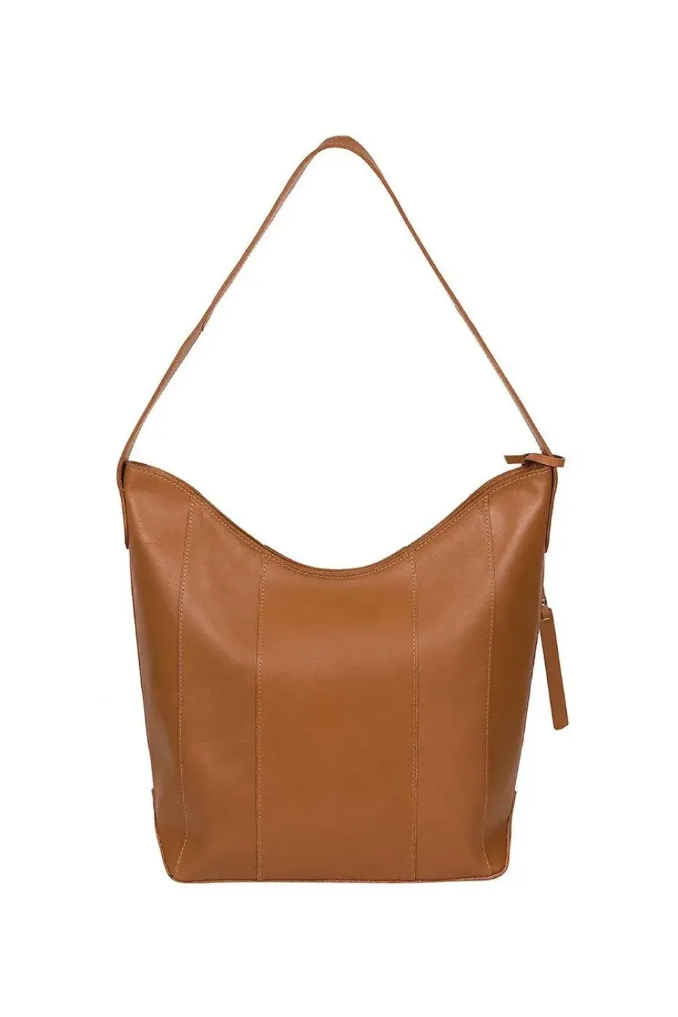 'Winchester' Vegetable-Tanned Leather Shoulder Bag