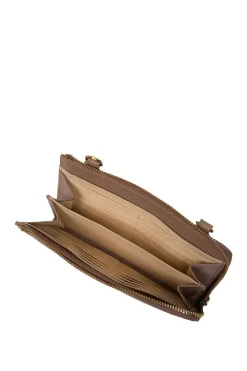 'Winnie' Leather Cross Body Phone Clutch Bag
