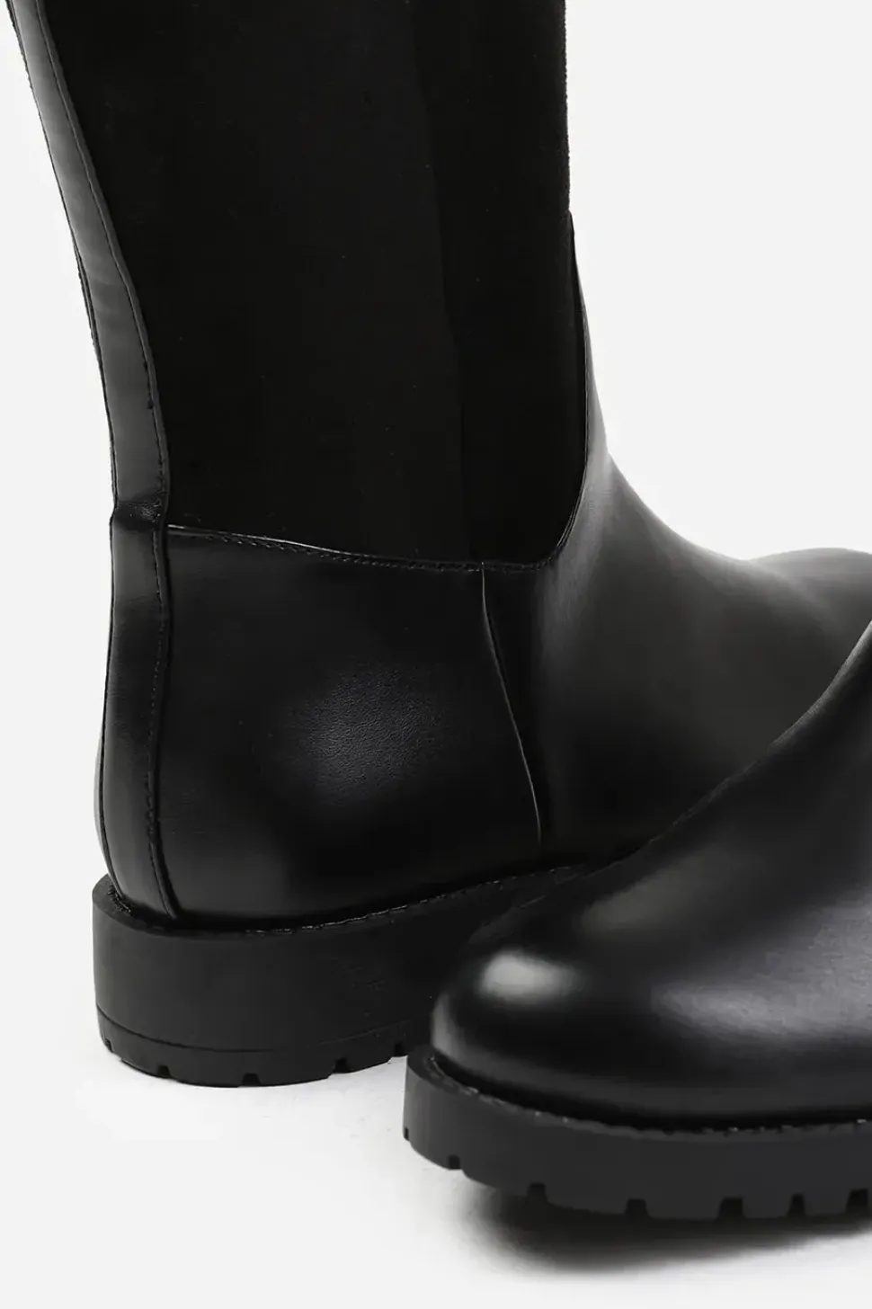 'Wynter' Wide Calf Knee High Boots With Fur Trim And Lining