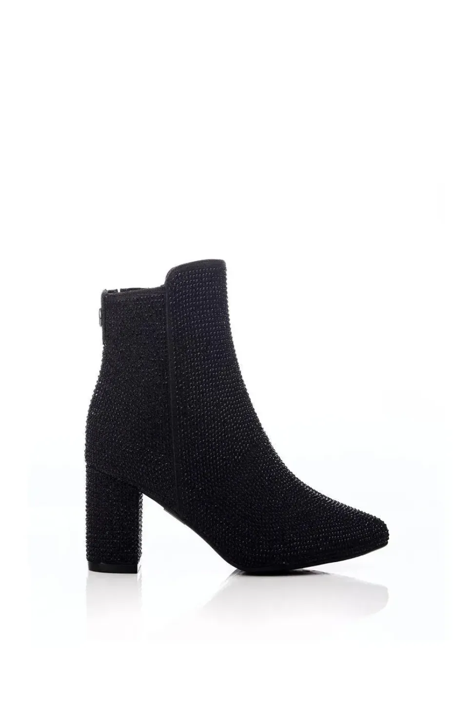 'Xiomara' Textile Heeled Boots
