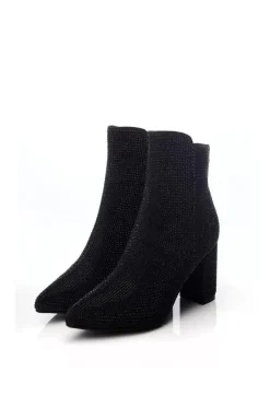 'Xiomara' Textile Heeled Boots