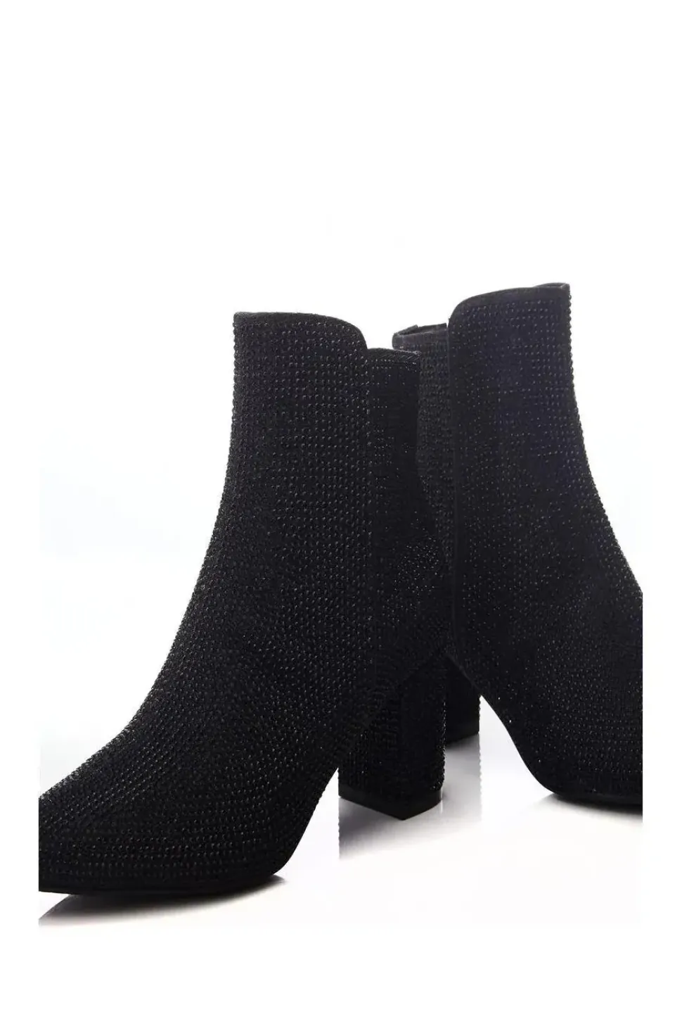 'Xiomara' Textile Heeled Boots
