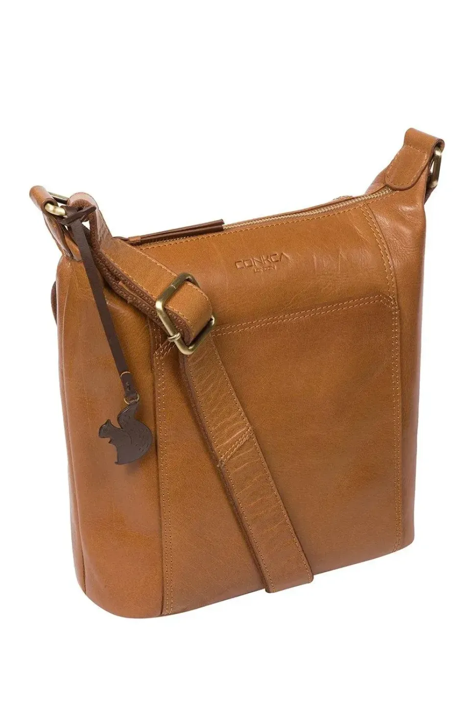 'Yasmin' Leather Cross Body Bag