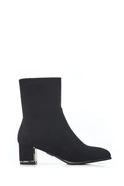 'Zakari' Alcantara Heeled Boots