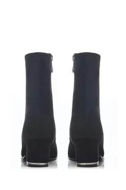 'Zakari' Alcantara Heeled Boots