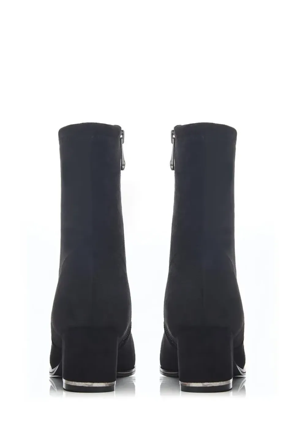 'Zakari' Alcantara Heeled Boots