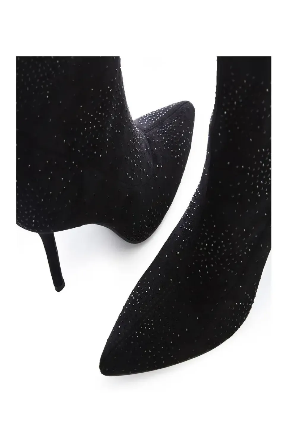 'Zoeyy' Alcantara Ankle Boots