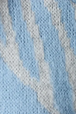 Zebra Crew Neck Jumper