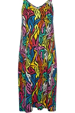 Zebra Print Beach Dress