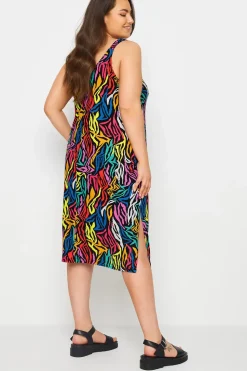 Zebra Print Beach Dress