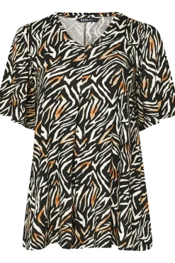 Zebra Print Swing Top