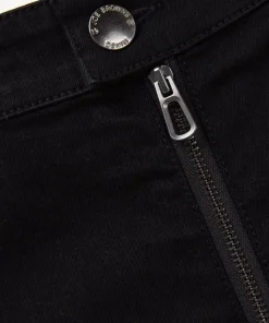 Zip Detail Skinny Jeans