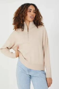 1/2 Zip Knitted Jumper
