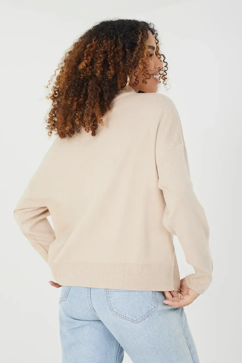 1/2 Zip Knitted Jumper