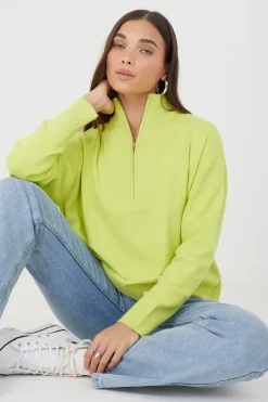1/2 Zip Knitted Jumper