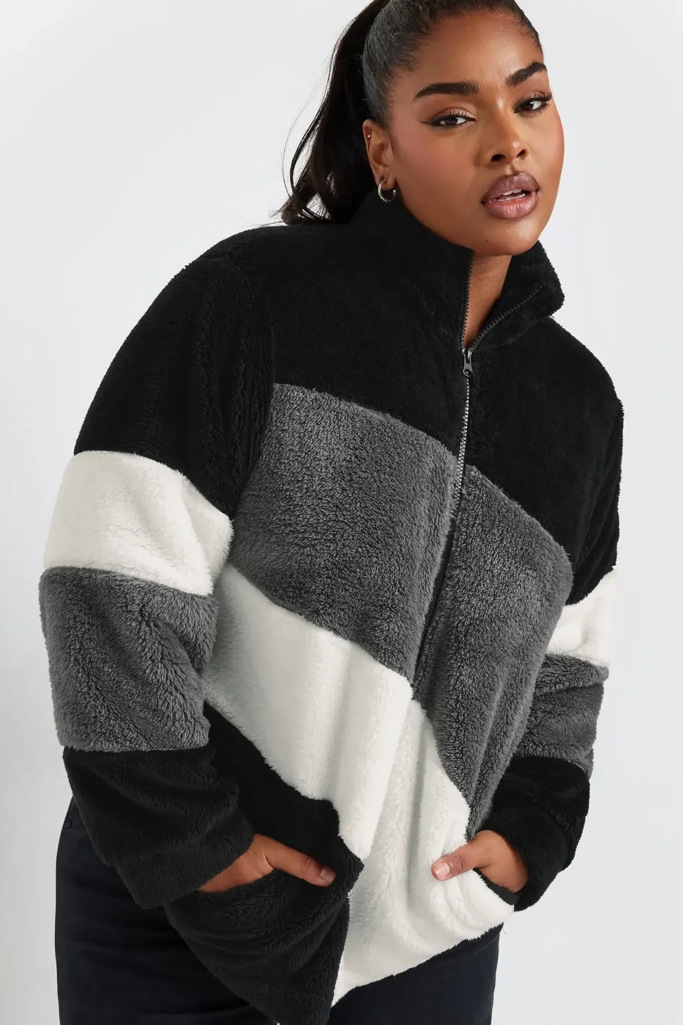 Zip Through Fleece