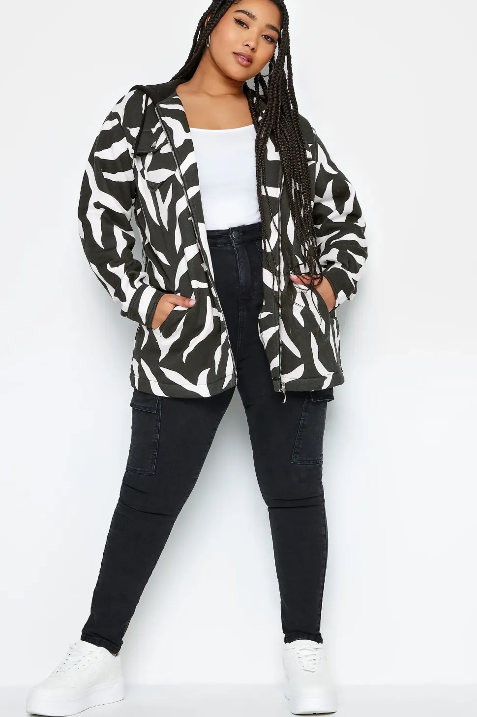 Zip Through Shacket